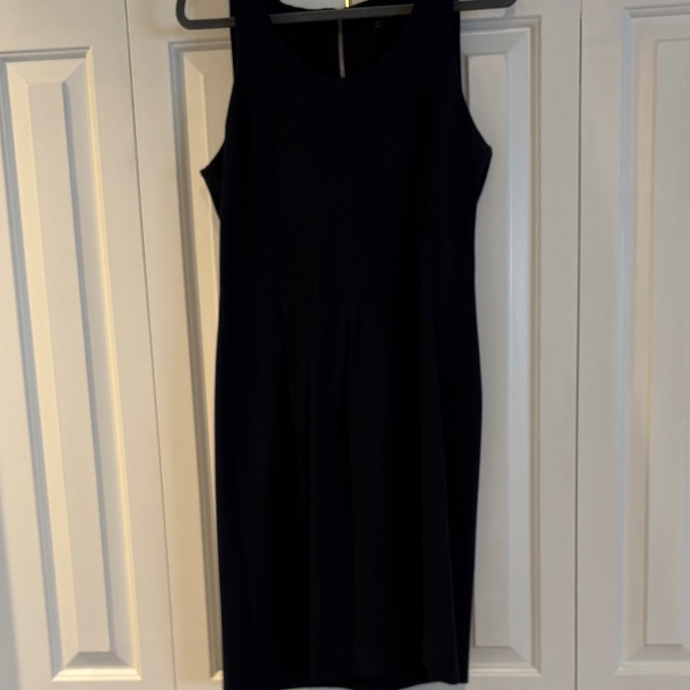 Classic Navy J Crew Sleeveless Dress